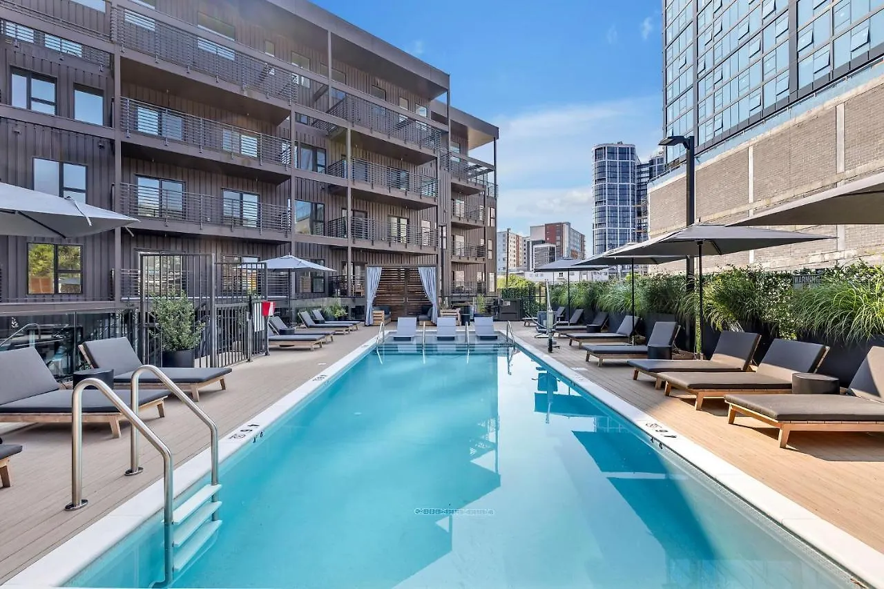 Huge Downtown Corner Unit- Pool-Gym-Walk 2 Broadway Aparthotel Nashville